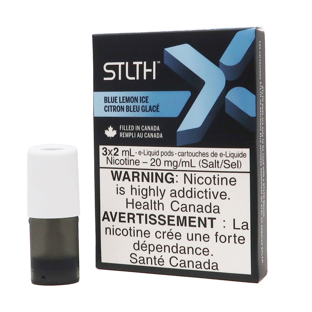 STLTH-X - Pod Pack - BLUE LEMON ICE