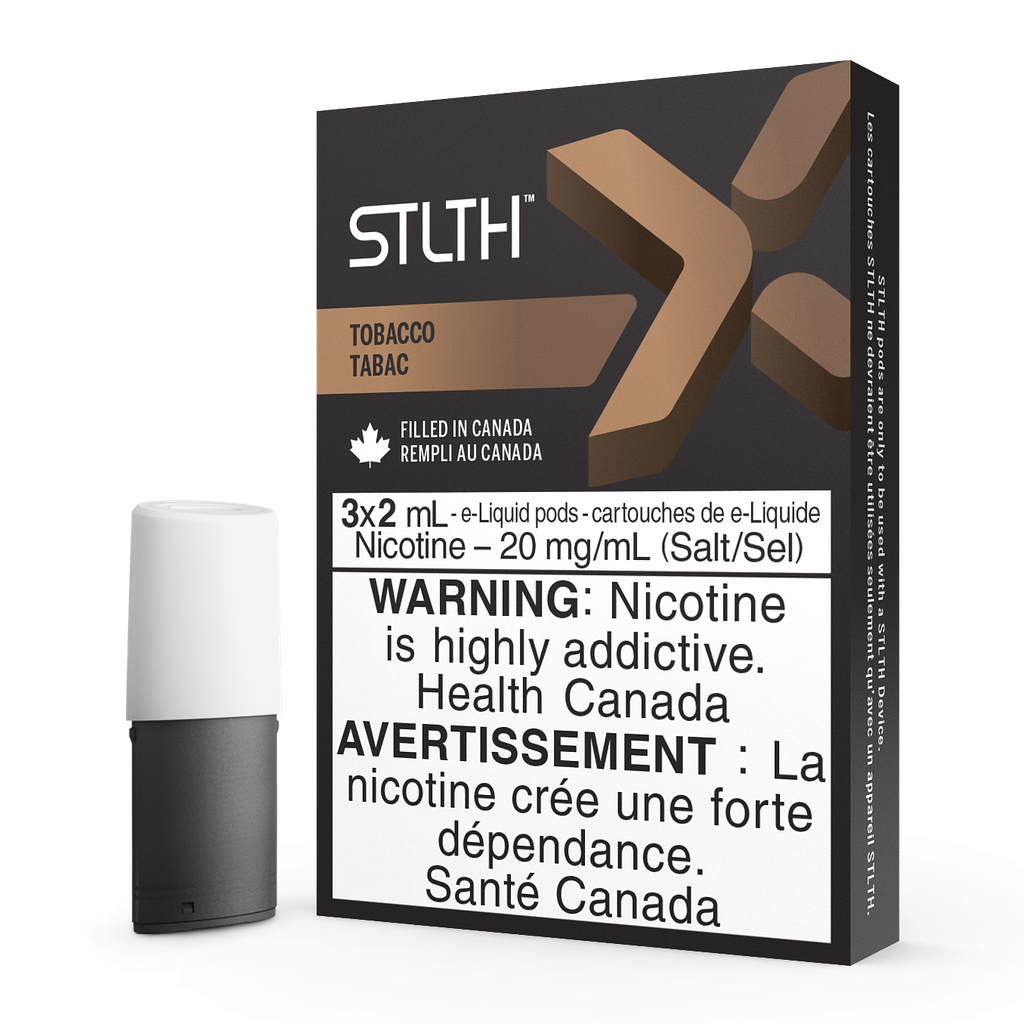 STLTH-X - Pod Pack - tobacco