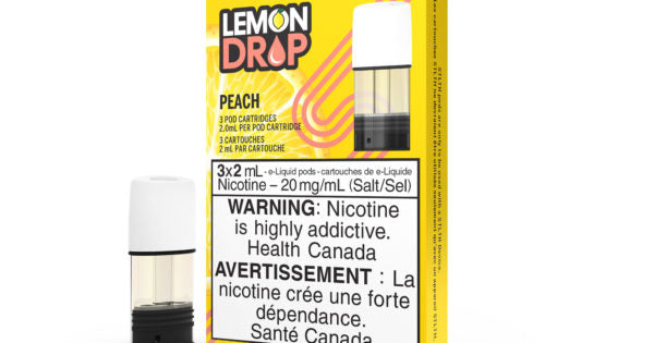 STLTH - Pod Pack - Lemon Drop - peach